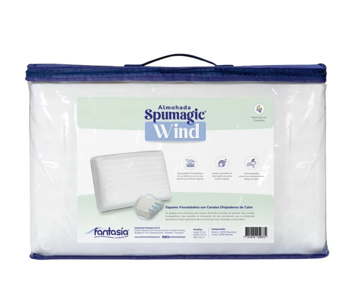 Almohada Ortopedica Spumagic Wind